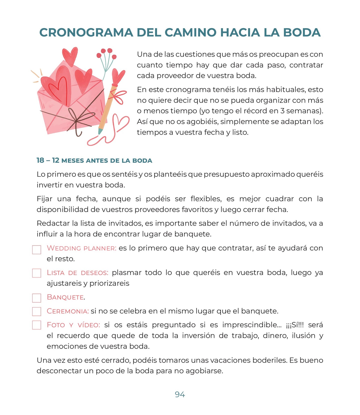 Agenda de Bodas By Soy Adicta a Las Bodas