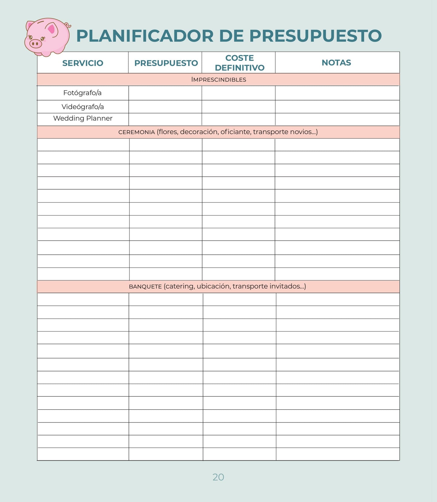 Agenda de Bodas By Soy Adicta a Las Bodas