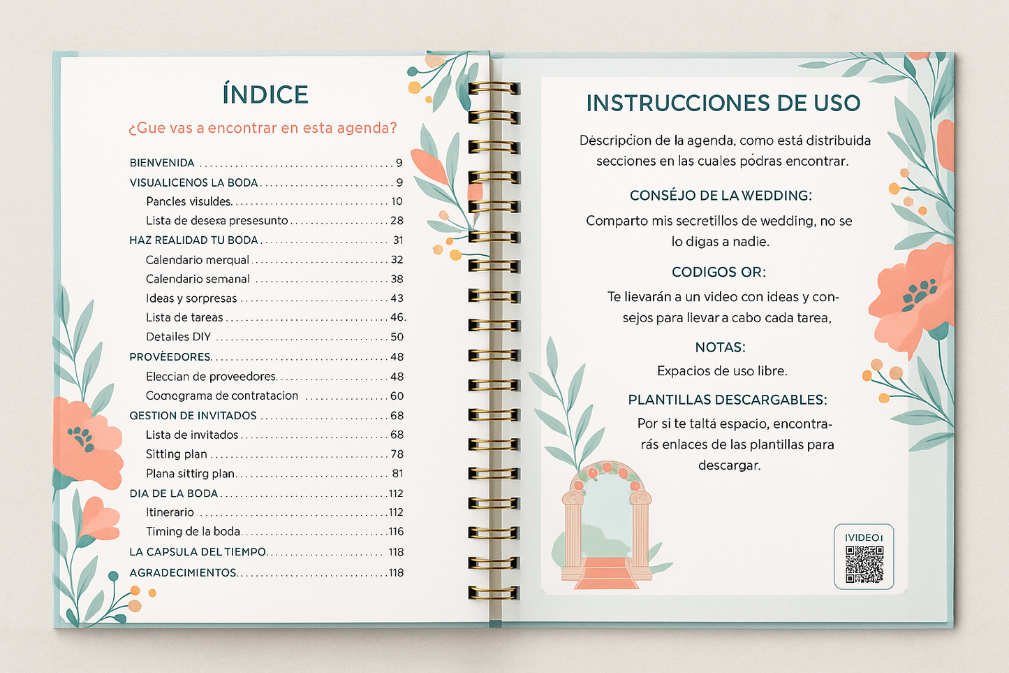 Agenda de Bodas By Soy Adicta a Las Bodas